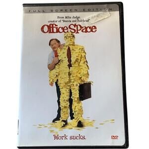 Office Space DVD Full Screen Edition Comedy Movie Mike Judge 1999 R